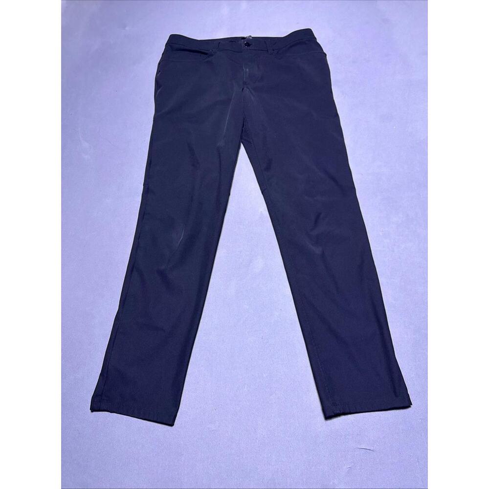 Lululemon Pants Black ABC Slim Fit 5-Pocket Warpstreme Men Sz 33 LM5AD9S